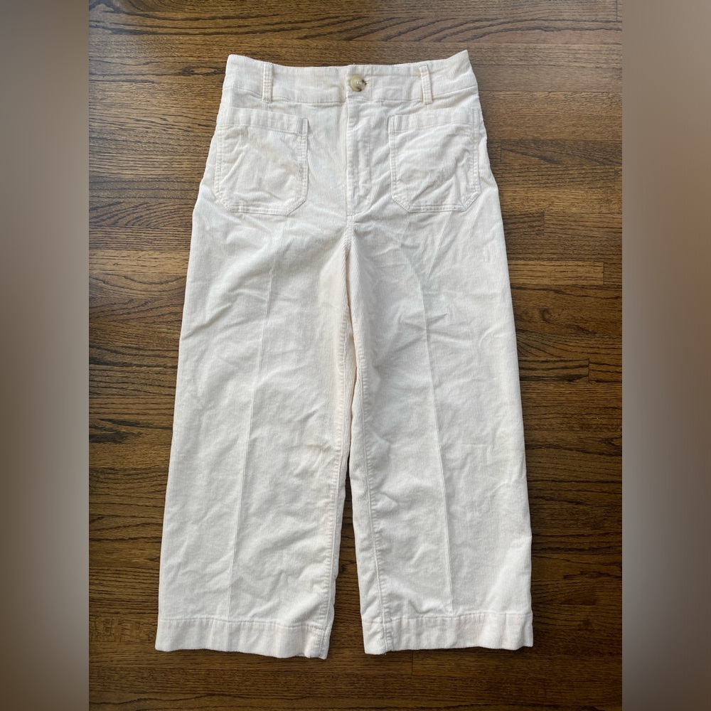MAEVE by Anthropologie (the Colette) women’s cream corduroy pants (SIZE 30)